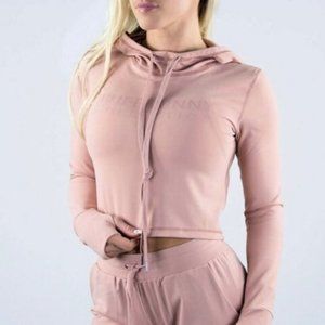 BuffBunny Jasmine Hoodie - Large - Mauve